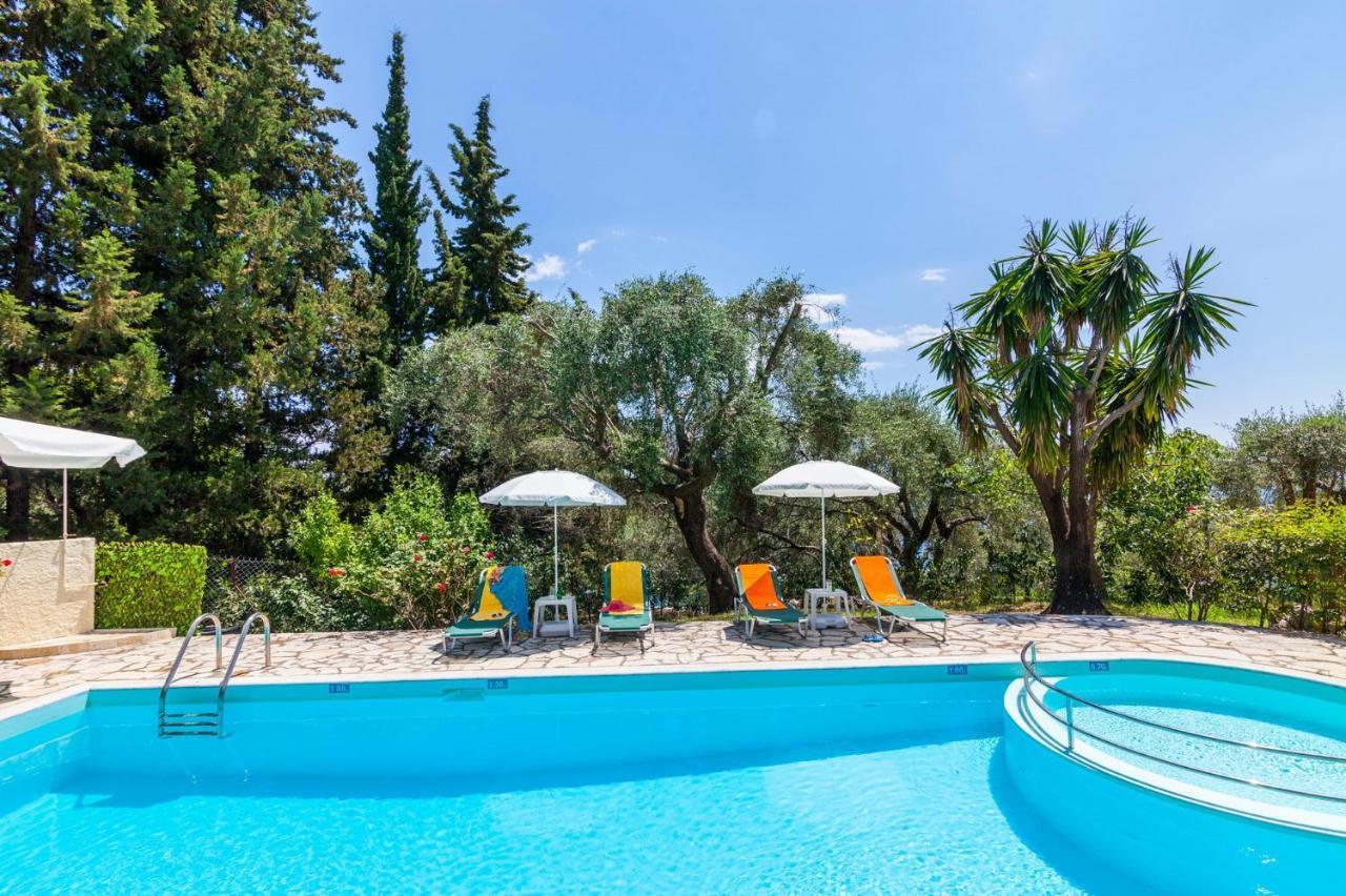 Villa Irini Nissaki Corfu Beach Villa Nisaki  Buitenkant foto